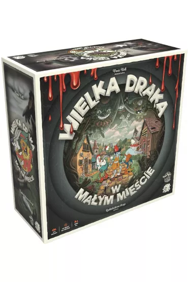 Wielka draka w ma�ym mie�cie Lucky Duck Games Polska - Rachel  Rusk, Stephen Louis, Tony  Mayer