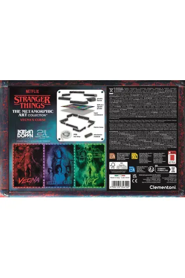 Puzzle 250 Element�w Stranger Things Vecna 35610 Clementoni