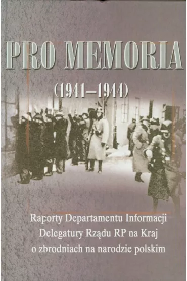 Pro memoria (1941-1944)