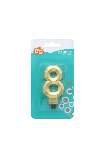Godan �wieczka Cyfra 8 Diament 7.6cm