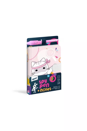 MFP Notes fioletowy 100K linia Spy + d�ugopis UV