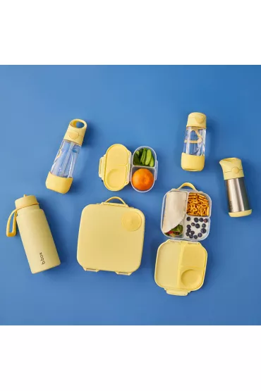 b.box Butelka na wod� tritanowa ze s�omk� Lemon Twist 600 ml
