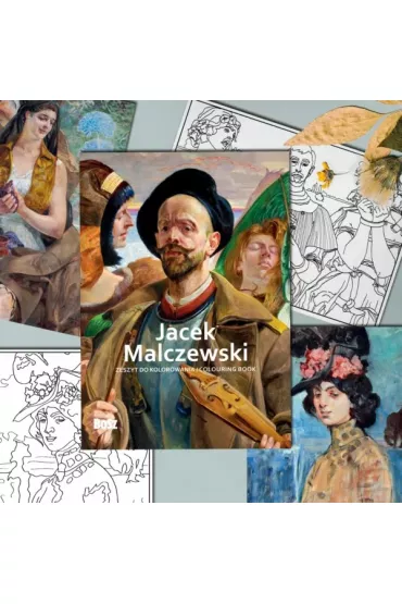 Jacek Malczewski. Zeszyt do kolorowania - Edyta Niemiec-Szywaa