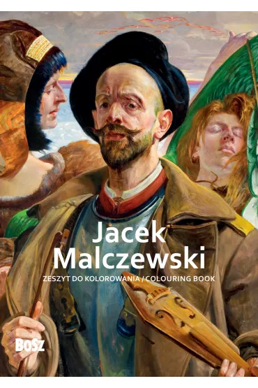 Jacek Malczewski. Zeszyt do kolorowania - Edyta Niemiec-Szywaa