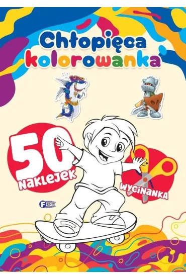 Ch�opi�ca. Kolorowanka