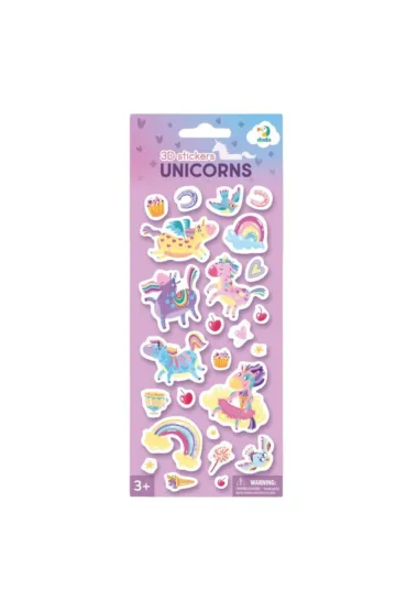 Dodo Naklejki 3D Unicorns