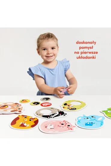 Pierwsze puzzle Rodzinki Bright Junior Media