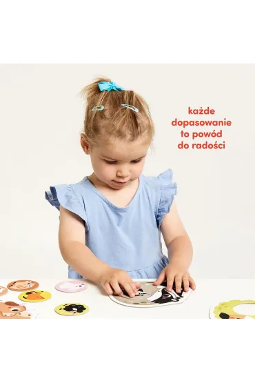 Pierwsze puzzle Rodzinki Bright Junior Media