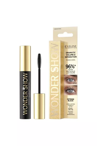 Eveline Cosmetics Wonder Show Mascara Volume & Separation tusz do rz�s 7 ml