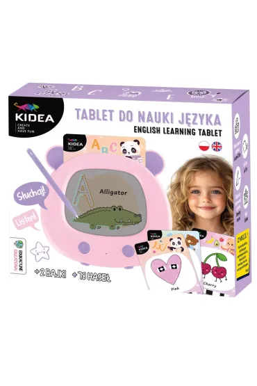 TABLET DO NAUKI J.ANGIELSK INTERAKT B/O ROZ KIDE Derform