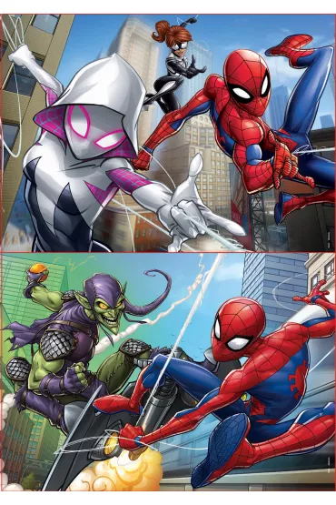 Puzzle 2 x 48 el. Spider-Man Educa