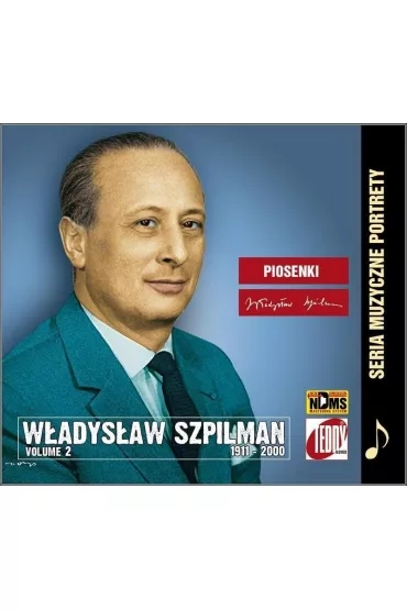 Szpilman Piosenki Vol.2 CD - W�adys�aw Szpilman