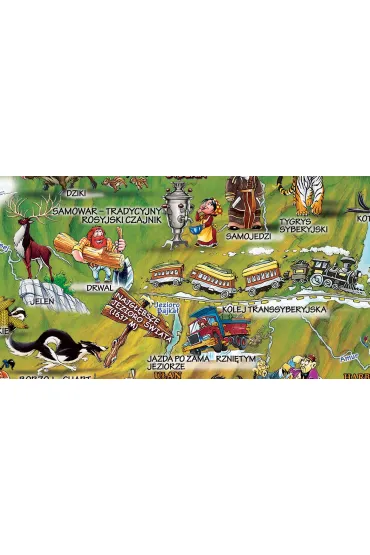 �wiat Antyczny mapa dla dzieci PL XXL laminat