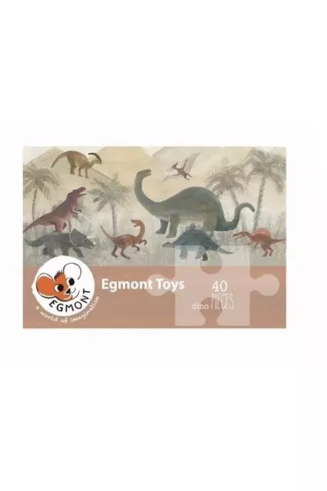 Puzzle 40 el. Dinozaury Egmont Toys
