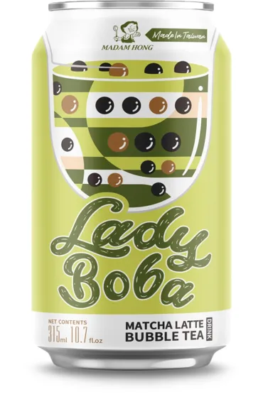 Madam Hong Bubble tea matcha 315 ml