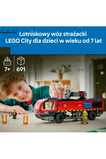 LEGO City Lotniskowy w�z stra�acki 60499