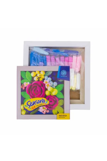Zestaw lekkiej masy Sensorio Art z ramk� Astrafun R�y - 30 kol.