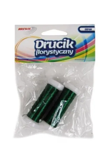 Brewis Drucik florystyczny zielony 20m