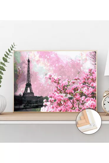 Twoje Hobby Malowanie po numerach - Wiosna w Pary�u 40x50cm