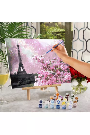 Twoje Hobby Malowanie po numerach - Wiosna w Pary�u 40x50cm