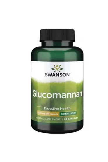 Swanson Glucomannan 665 mg - suplement diety 90 kaps.