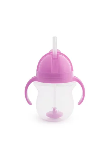 Kubek Munchkin niekapek ze s�omk� 207ml fioletowy