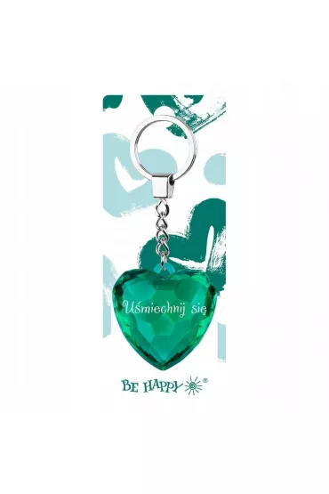 Be-Happy Gifts Brelok serce - U�miechnij si�