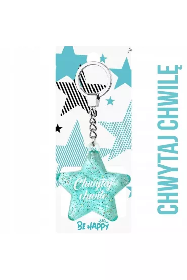Be-Happy Gifts Brelok Gwiazdka Chwytaj chwil�