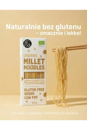 Diet-Food Makaron jaglany 100% 250 g Bio