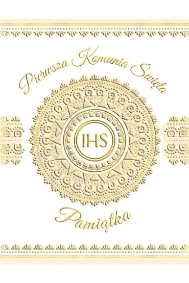 Henry PUDELKO OZD NA PIENIADZE KOMUNIA KARNET IHS HE