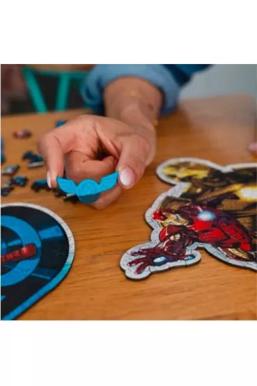 Puzzle drewniane 160 el. Odwa�ny Iron Man Trefl