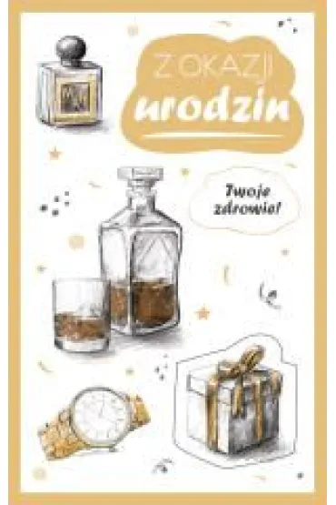 AbCard Kartka okoliczno�ciowa Urodziny PS05