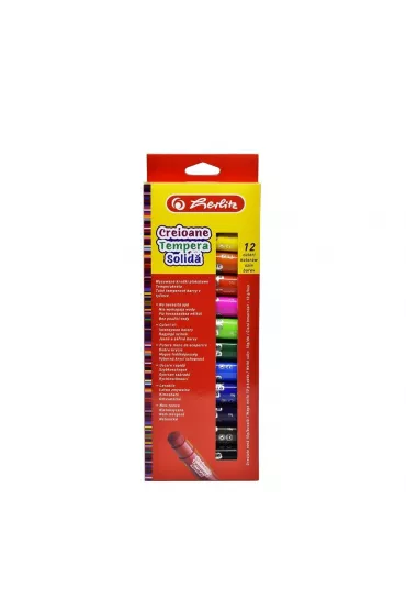 Herlitz Kredki plakatowe w sztyfcie 12 kolor�w