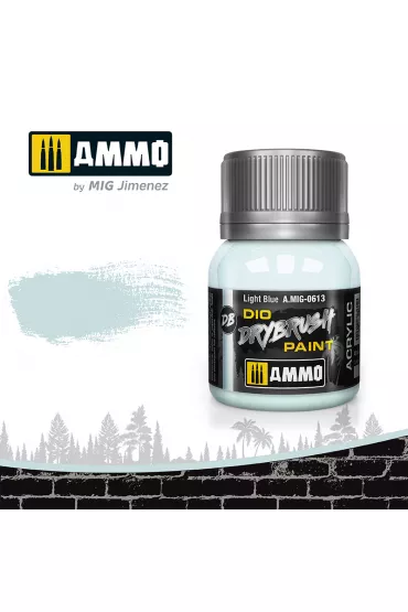 Ammo: DIO Drybrush - Light Blue 40 ml