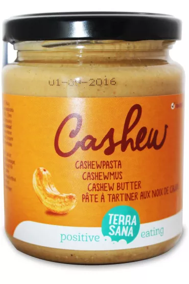 Terrasana Krem z praonych orzechw nerkowca 250 g Bio