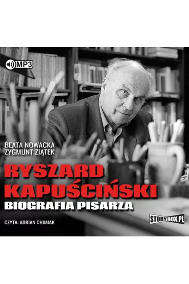 Audiobook Ryszard kapu�ci�ski biografia pisarza CD - Beata Nowacka, Zygmunt Zi�tek