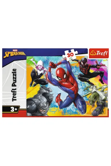 Puzzle 30 el. Kolory Spider-mana Trefl