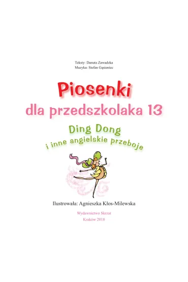 Piosenki dla przedszkolaka 13 Ding Dong - Danuta Zawadzka