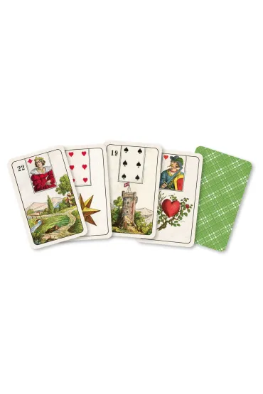 Miniaturowy Zestaw Kart Tarota A.E. Waite i Petit Lenormand