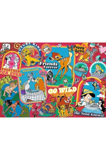 Puzzle 500 el. Disney: Na przestrzeni lat Trefl
