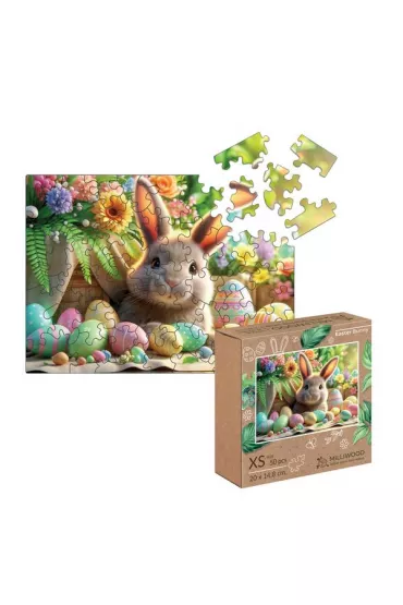 Drewniane puzzle Wielkanocny zajczek Alexander