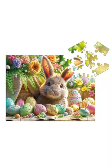 Drewniane puzzle Wielkanocny zajczek Alexander