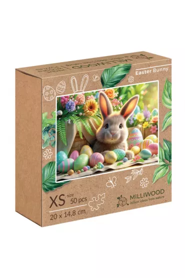 Drewniane puzzle Wielkanocny zajczek Alexander