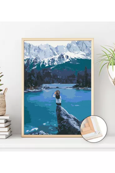 Twoje Hobby Malowanie po numerach - Podr�nik po Norwegii 40x50cm