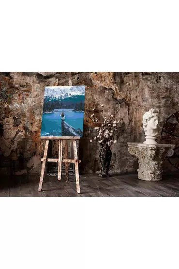 Twoje Hobby Malowanie po numerach - Podr�nik po Norwegii 40x50cm