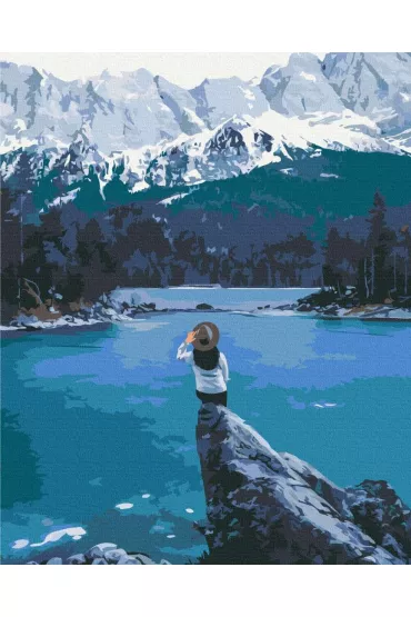 Twoje Hobby Malowanie po numerach - Podr�nik po Norwegii 40x50cm