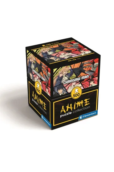 Puzzle 500 el. Cubes Anime Chainsaw Man Clementoni