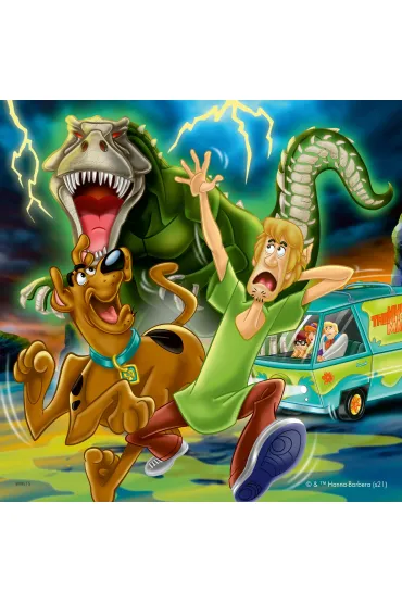 Puzzle dla dzieci 3x49 el. Scooby Doo Ravensburger