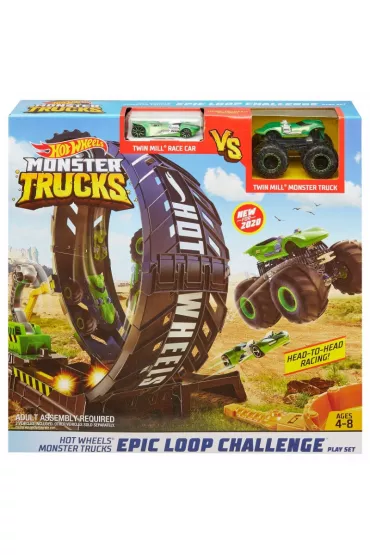 Hot Wheels Zestaw Monster p�tla GKY00 Mattel