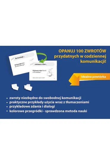 Rosyjski. Zwroty konwersacyjne. Fiszki 100